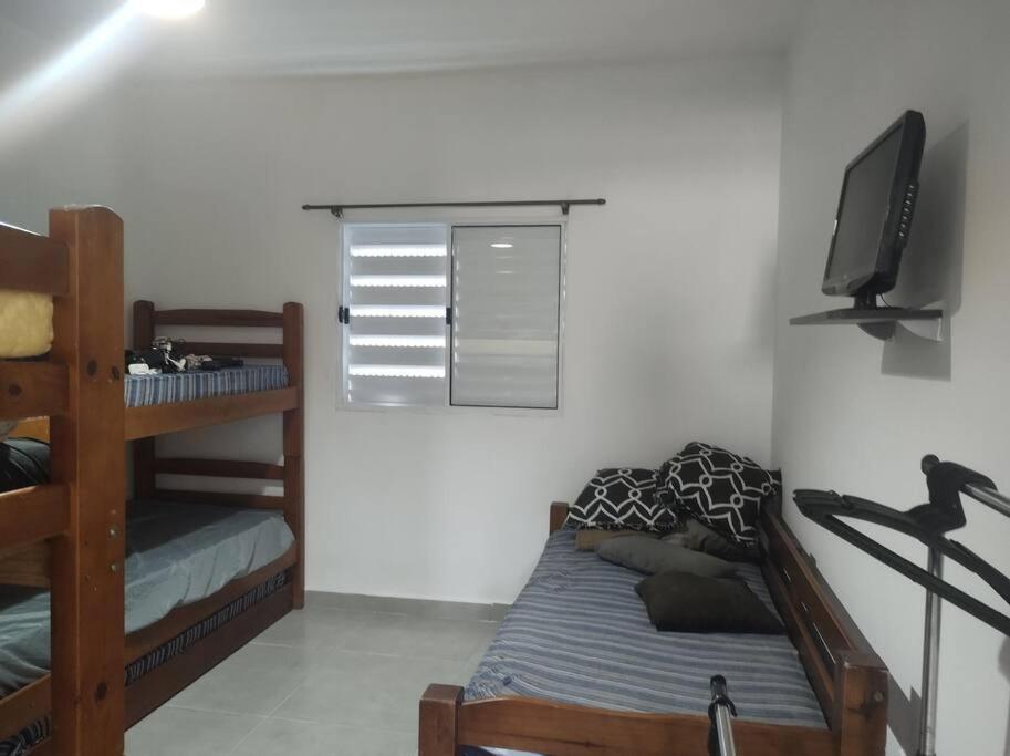 Casa Cond Fechado Com Piscina Diaria Gratis Villa Itanhaem Exterior photo